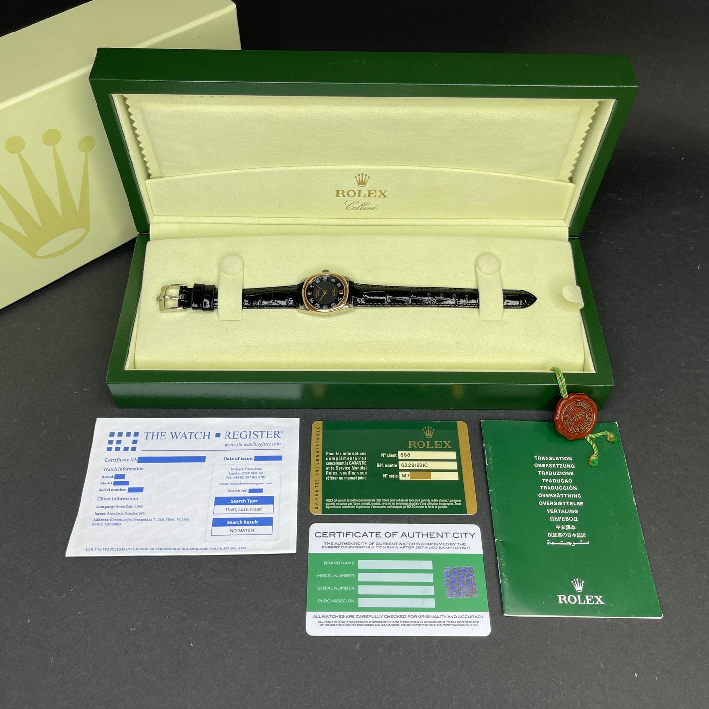 Rolex Cellini Danaos 6229 - (3/8)