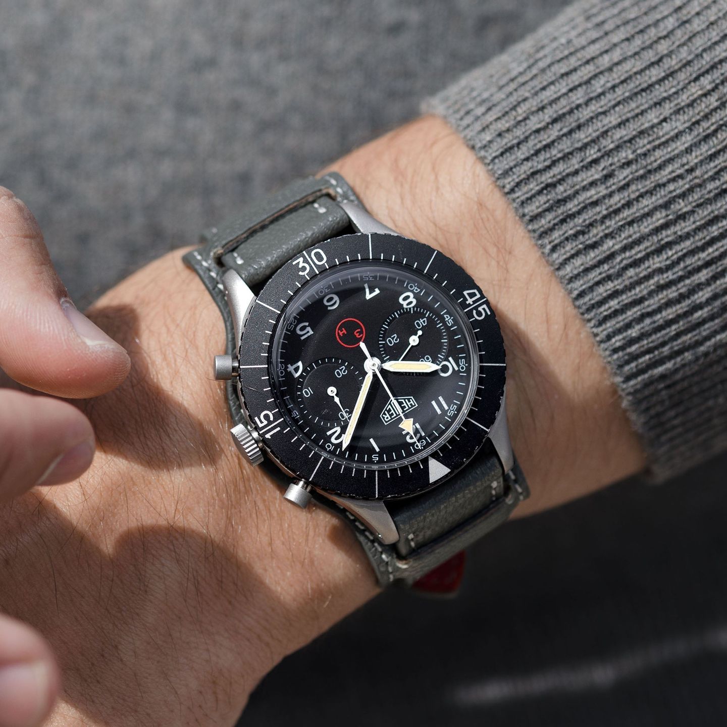 Heuer Vintage 1550sg - (1/8)