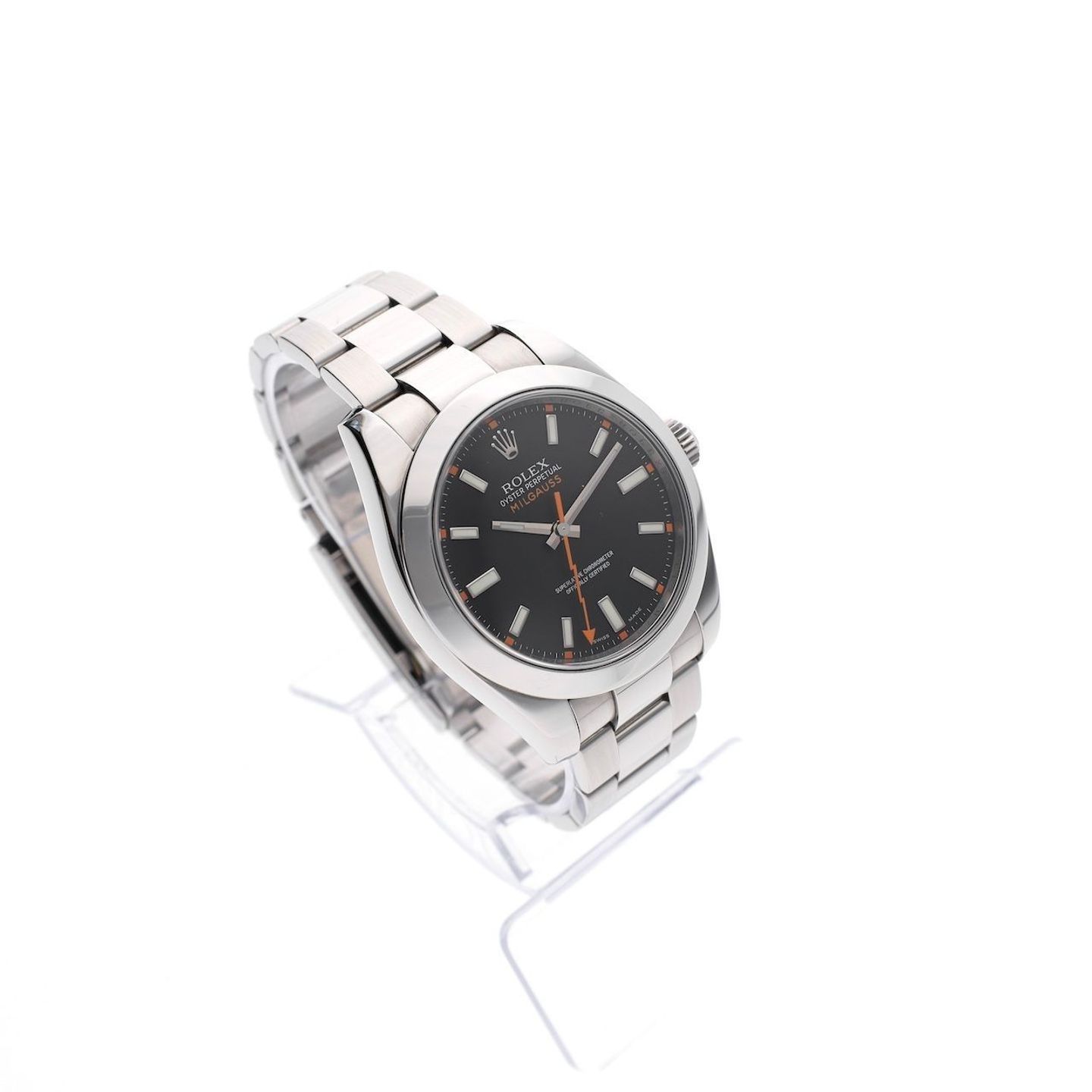 Rolex Milgauss 116400 (2008) - 40 mm Steel case (4/8)