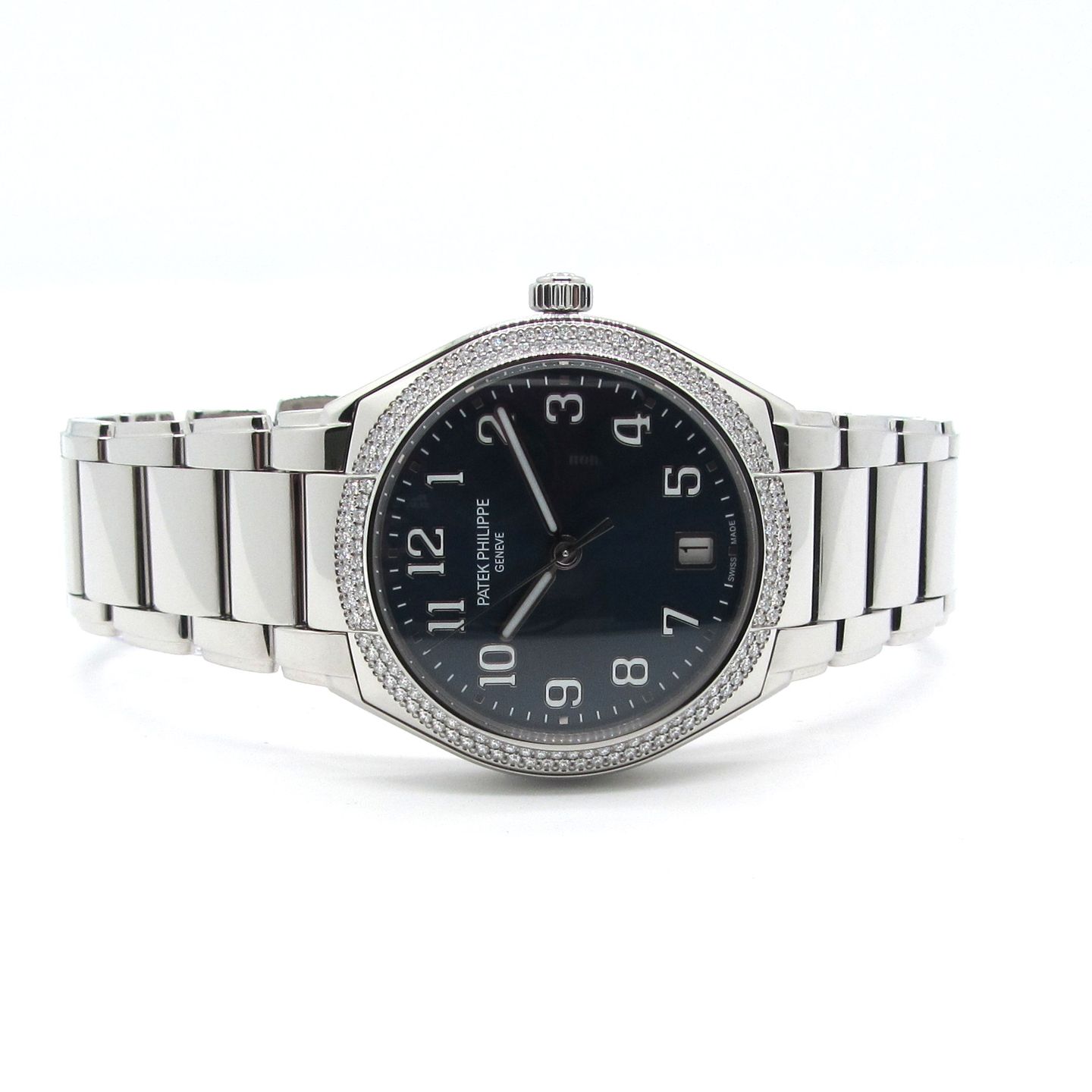 Patek Philippe Twenty~4 7300/1200A-001 (2023) - Blue dial 36 mm Steel case (2/6)