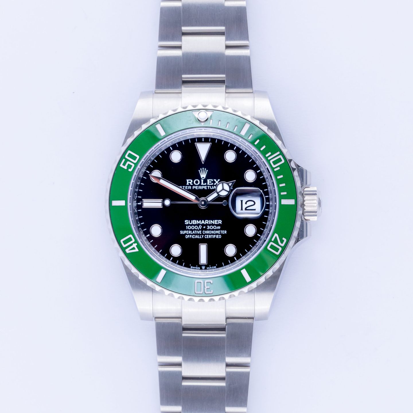 Rolex Submariner Date 126610LV (2024) - Zwart wijzerplaat 41mm Staal (3/8)