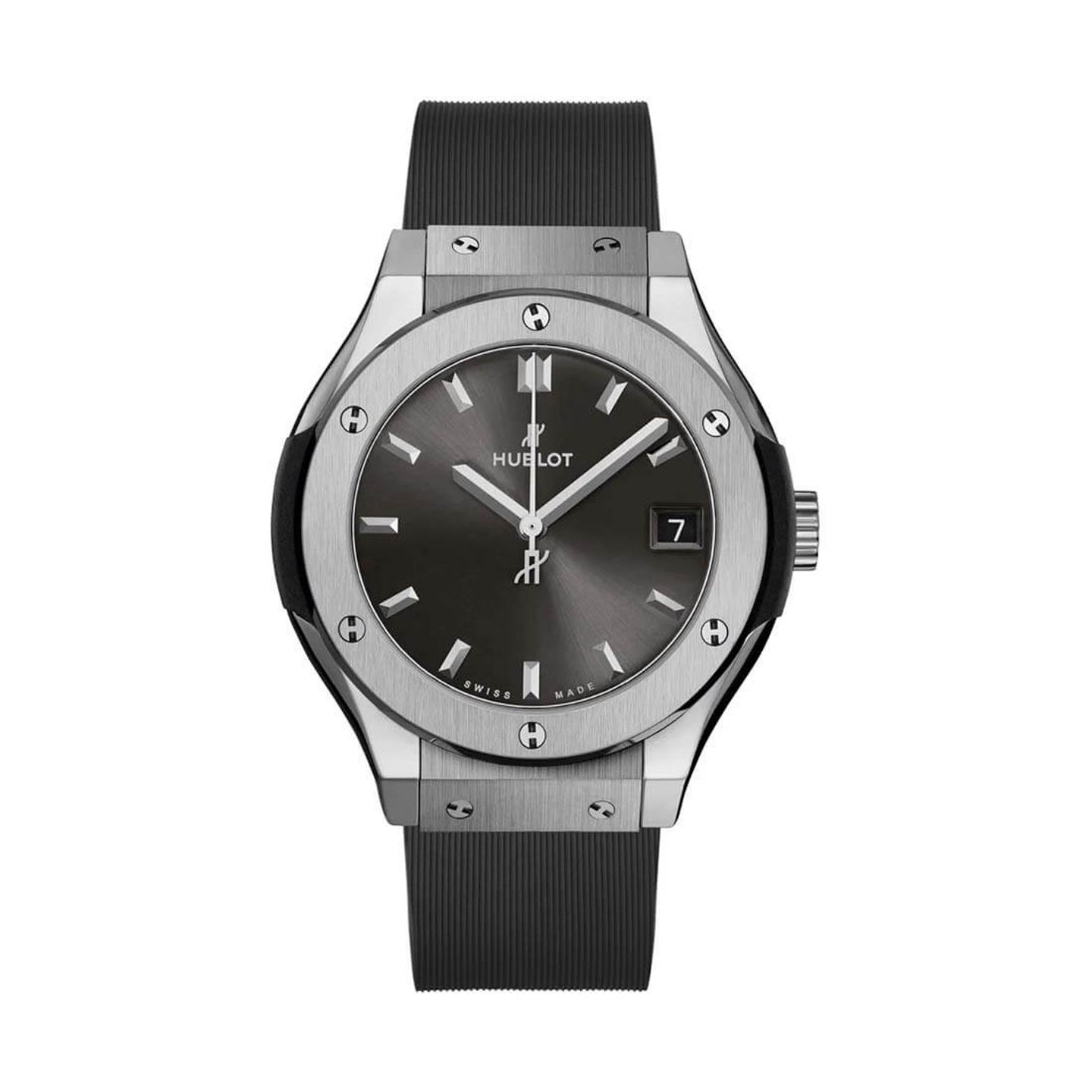 Hublot Classic Fusion Racing Grey 581.NX.7071.RX (2023) - Grijs wijzerplaat 33mm Titanium (3/3)