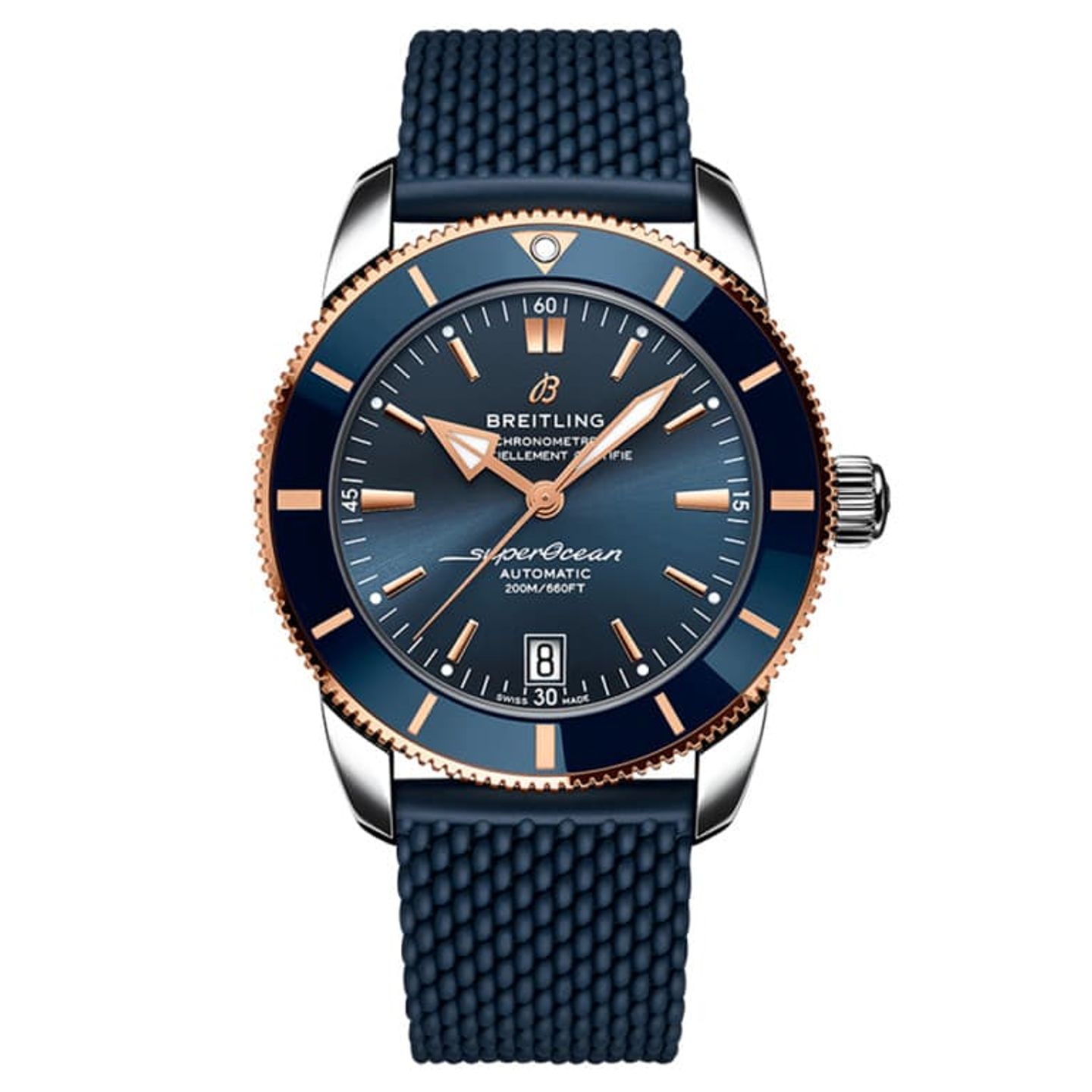 Breitling Superocean Heritage UB2010161C1S1 (2025) - Blue dial 42 mm Steel case (1/1)