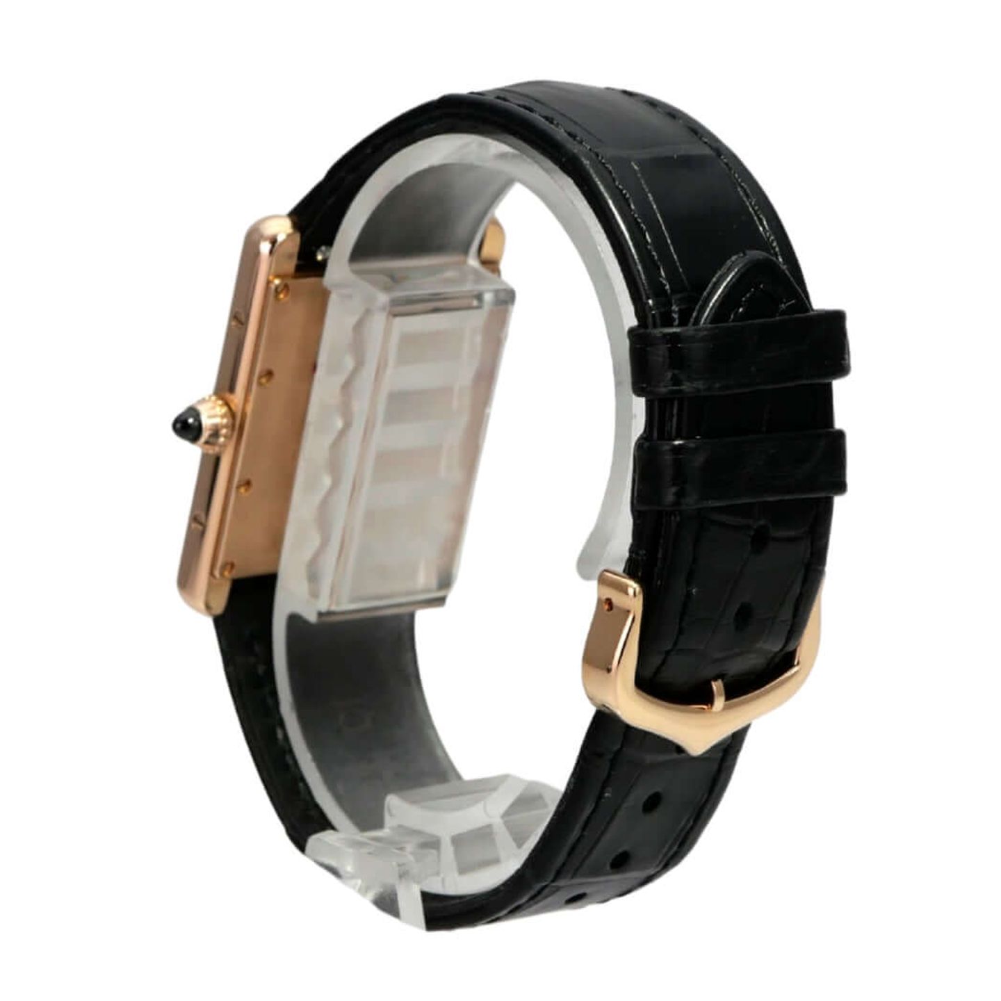 Cartier Tank Louis Cartier WGTA0092 (2025) - Grey dial 26 mm Rose Gold case (7/8)