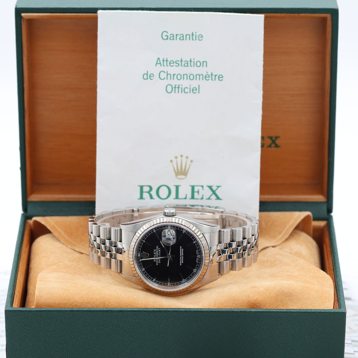 Rolex Datejust 36 16234 (Onbekend (willekeurig serienummer)) - 36mm Staal (1/8)