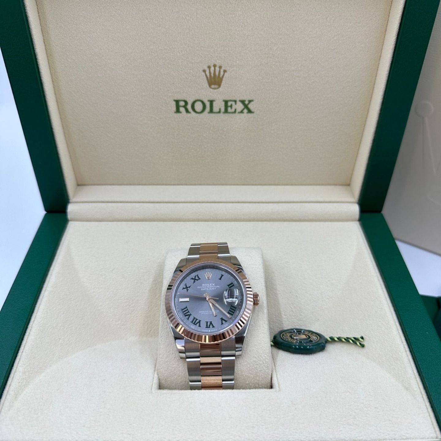 Rolex Datejust 41 126331 (Unknown (random serial)) - Grey dial 41 mm Steel case (4/8)