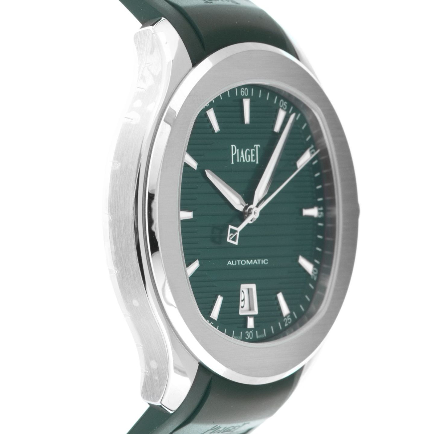 Piaget Polo G0A48022 (2025) - Groen wijzerplaat 43mm Staal (5/7)