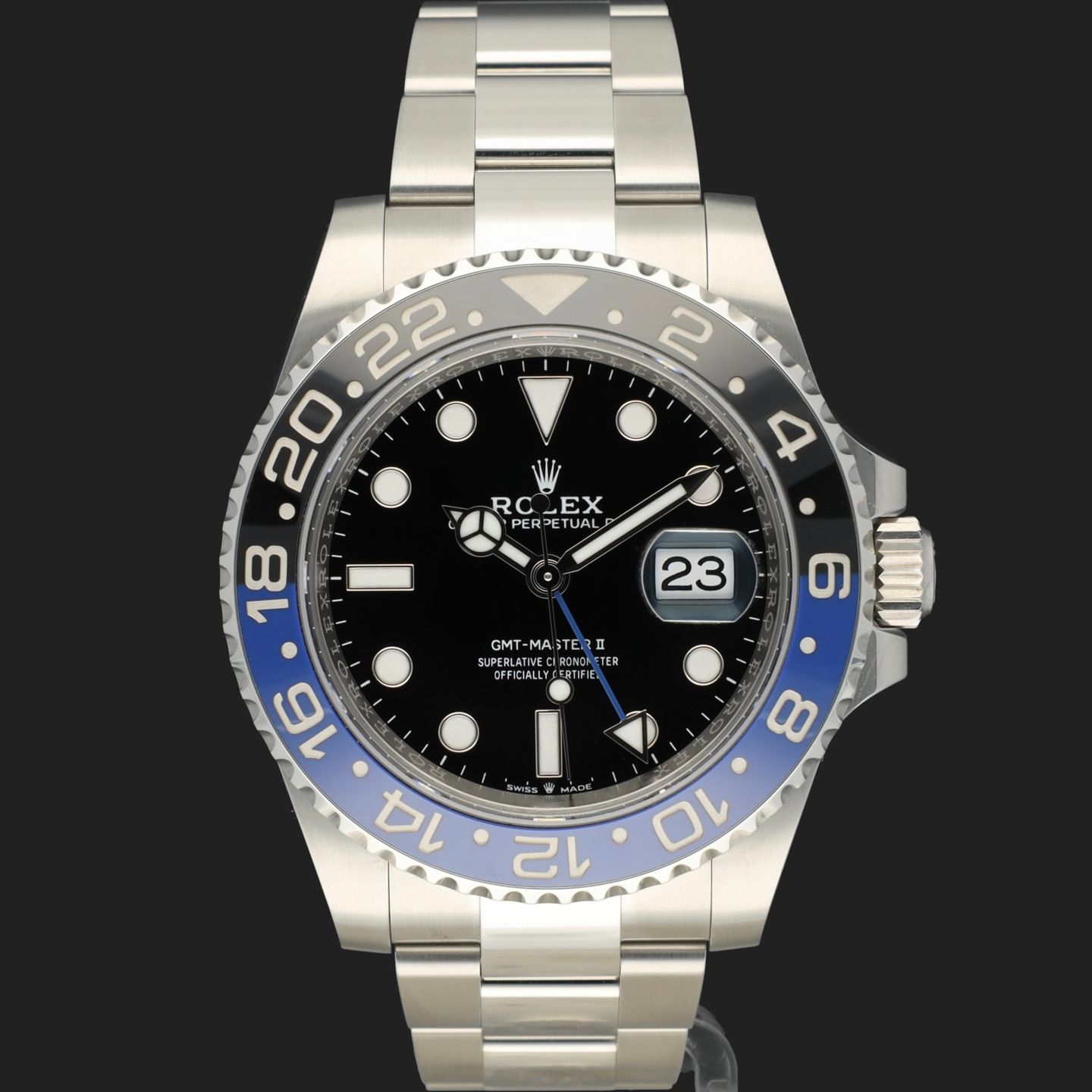 Rolex GMT-Master II 126710BLNR (2024) - Zwart wijzerplaat 40mm Staal (3/8)