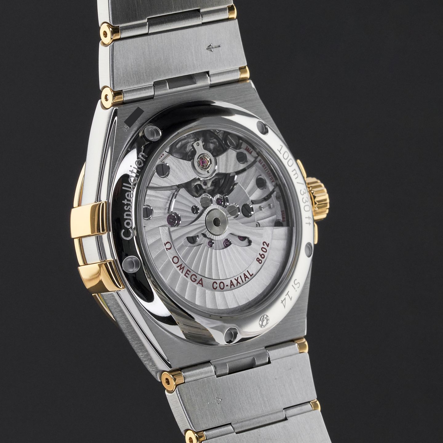 Omega Constellation Day-Date 123.20.38.22.02.002 (2015) - Silver dial 38 mm Steel case (7/8)