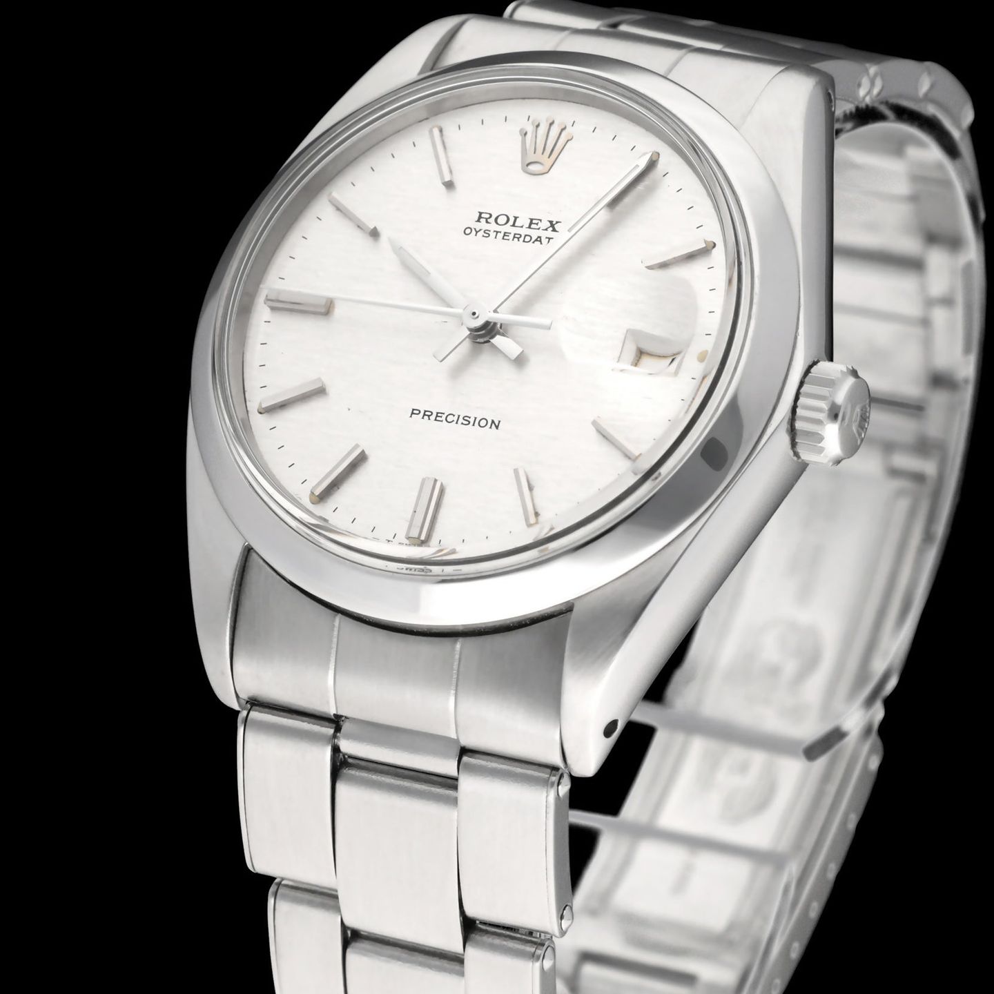 Rolex Oyster Precision 6694 (1971) - Silver dial 34 mm Steel case (6/7)