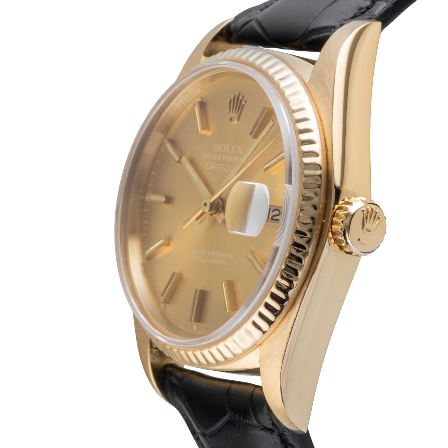 Rolex Datejust 36 16018 (1981) - 36mm Geelgoud (6/8)