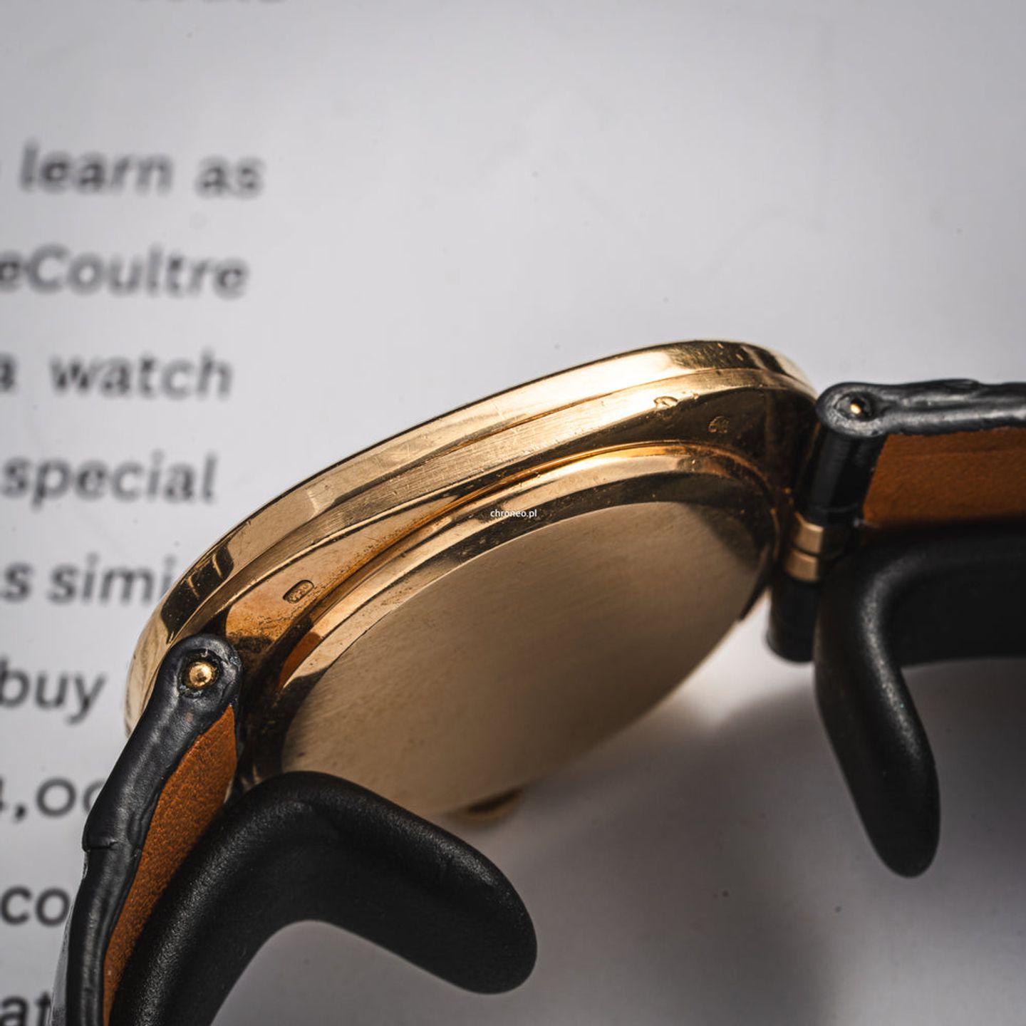 Patek Philippe Golden Ellipse 3848J (Unknown (random serial)) - Gold dial 33 mm Yellow Gold case (8/8)