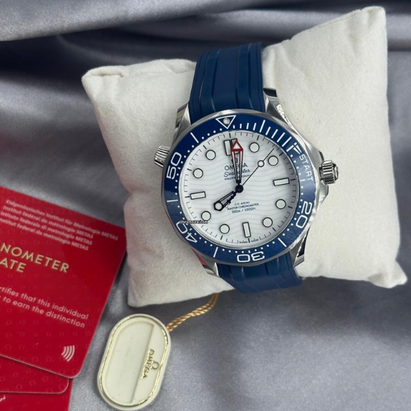 Omega Seamaster Diver 300 M 210.32.42.20.04.002 WHITE RUBBER - (3/8)