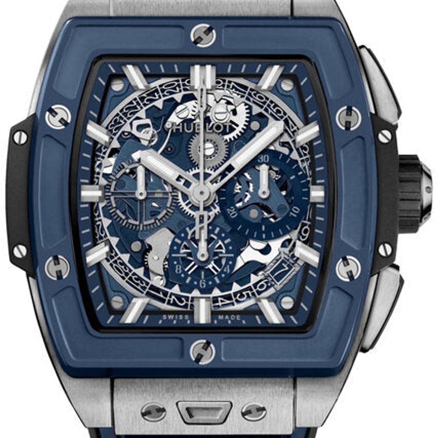Hublot Spirit of Big Bang 642.NL.7170.RX (2025) - Transparent dial 42 mm Titanium case (1/1)