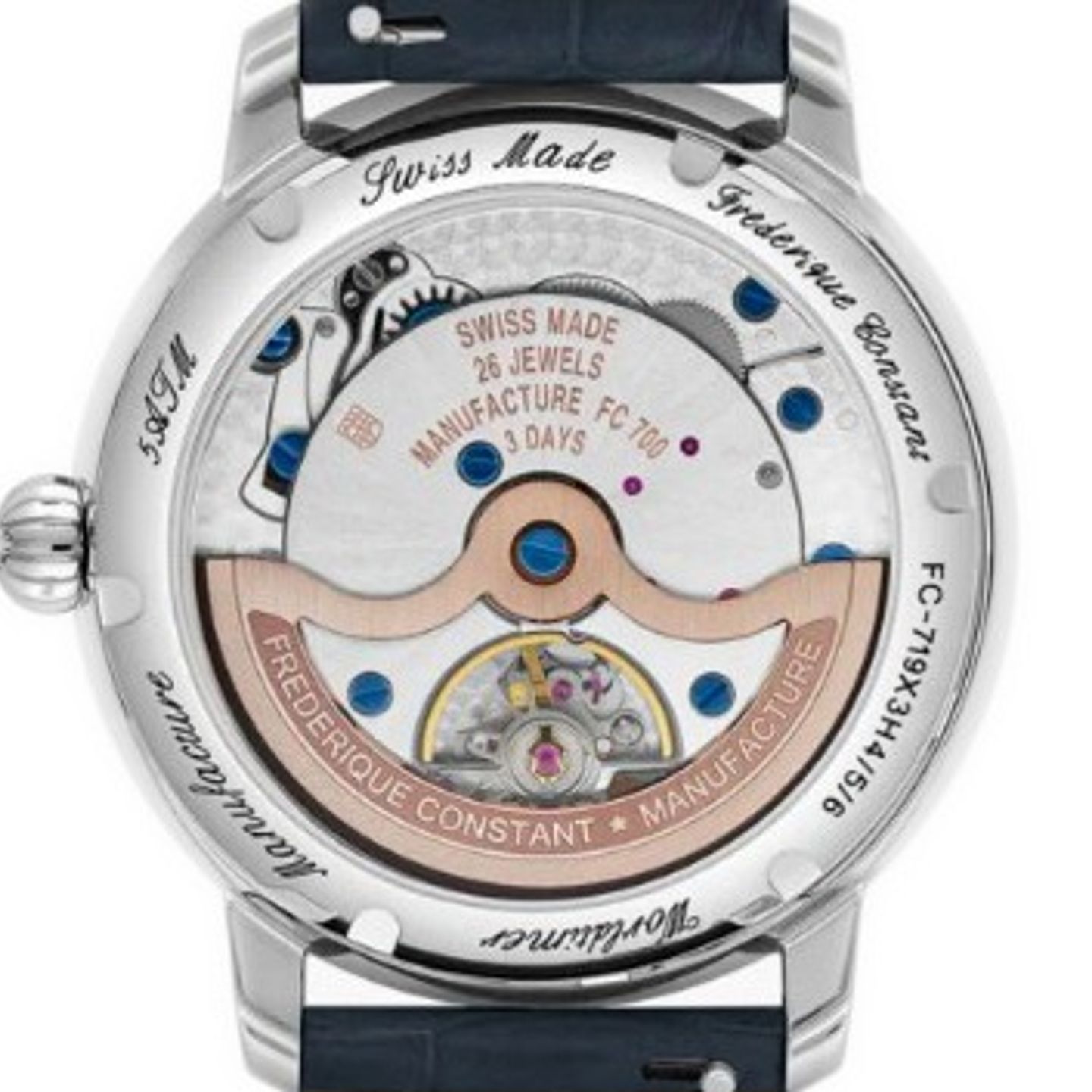 Frederique Constant Slimline FC-702SD3SD6 (Unknown (random serial)) - Silver dial 39 mm Steel case (6/8)