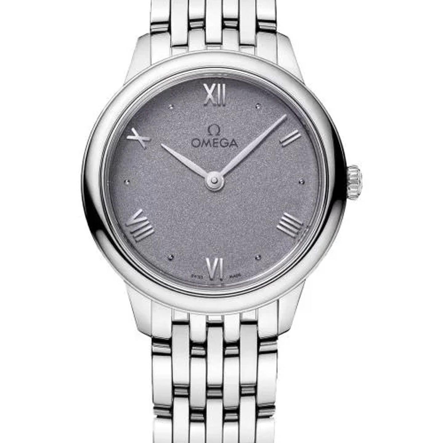 Omega De Ville 434.10.28.60.03.001 (2026) - Paars wijzerplaat 28mm Staal (1/1)