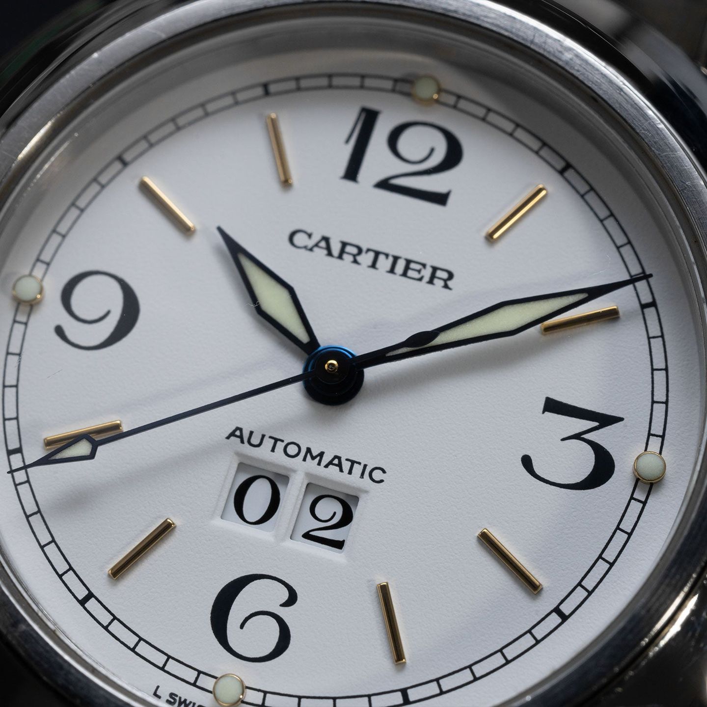 Cartier Pasha C W31044M7S - (3/4)
