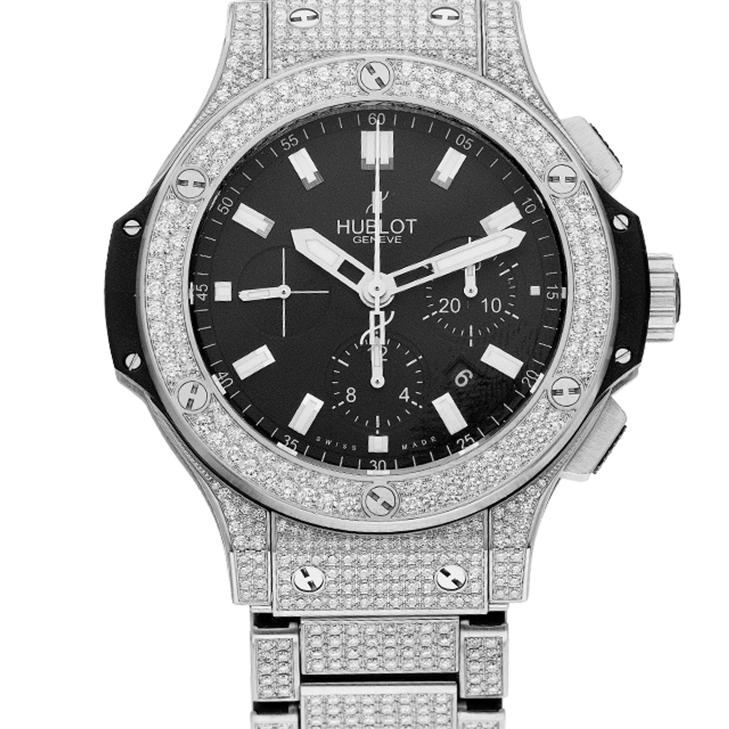 Hublot Big Bang 44 mm 301.SX.1170.RX.1704 (2013) - Black dial 44 mm Steel case (7/7)