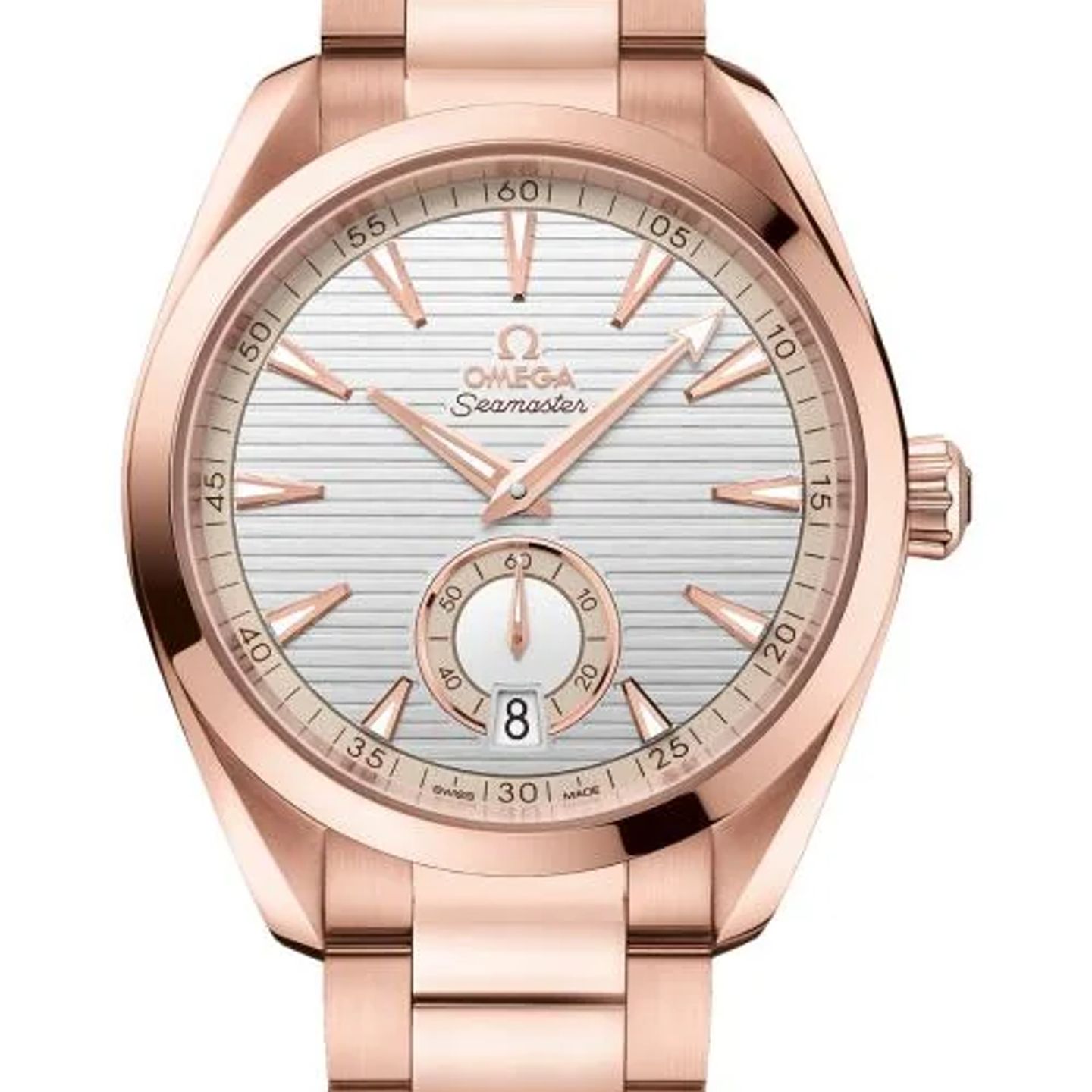Omega Seamaster Aqua Terra 220.50.41.21.02.002 (2026) - Zilver wijzerplaat 41mm Roségoud (1/1)
