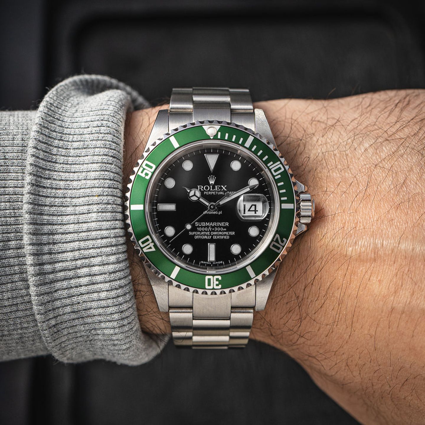 Rolex Submariner Date 16610LV - (5/8)