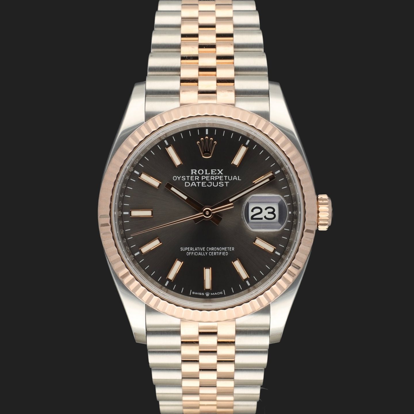 Rolex Datejust 36 126231 (2020) - 36mm Goud/Staal (2/8)