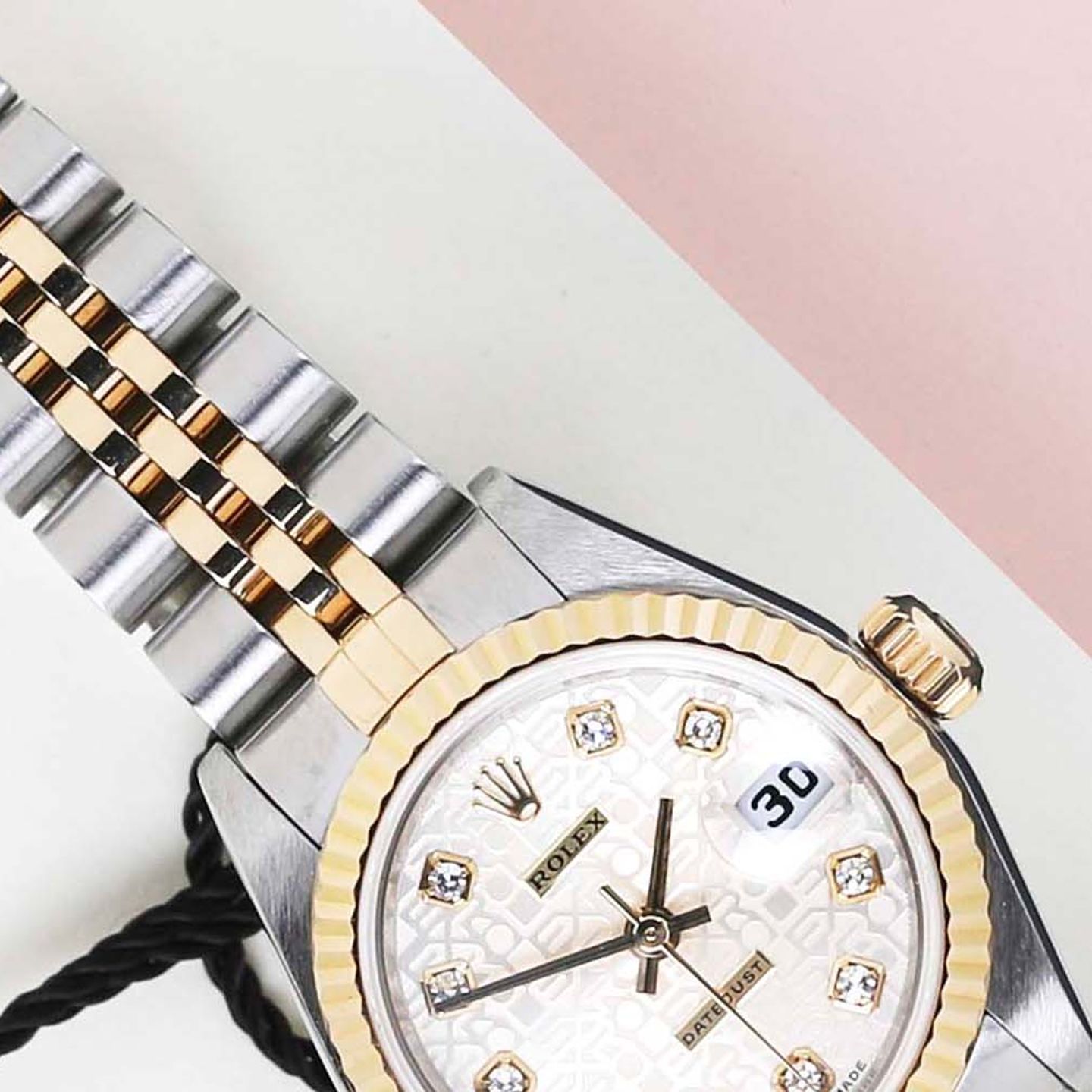 Rolex Lady-Datejust 79173 (2000) - 26mm Goud/Staal (3/8)