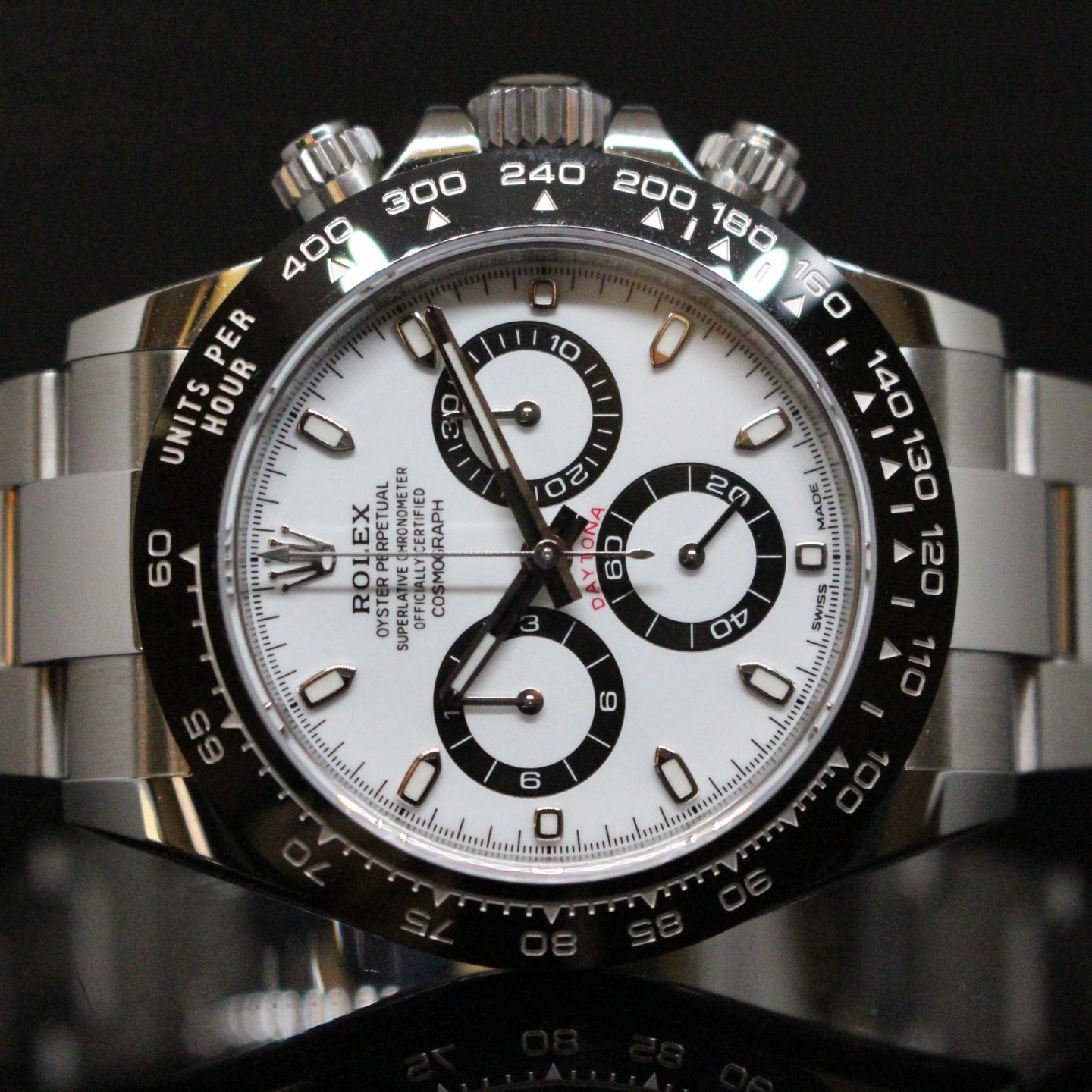 Rolex Daytona 116500LN (2020) - White dial 40 mm Steel case (1/6)