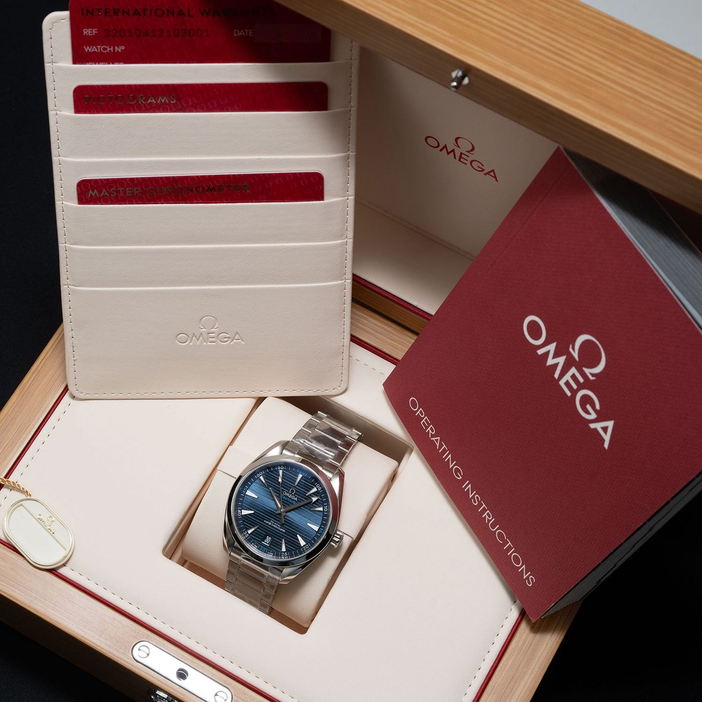 Omega Seamaster Aqua Terra 220.10.41.21.03.001 (2024) - Blauw wijzerplaat 41mm Staal (4/4)