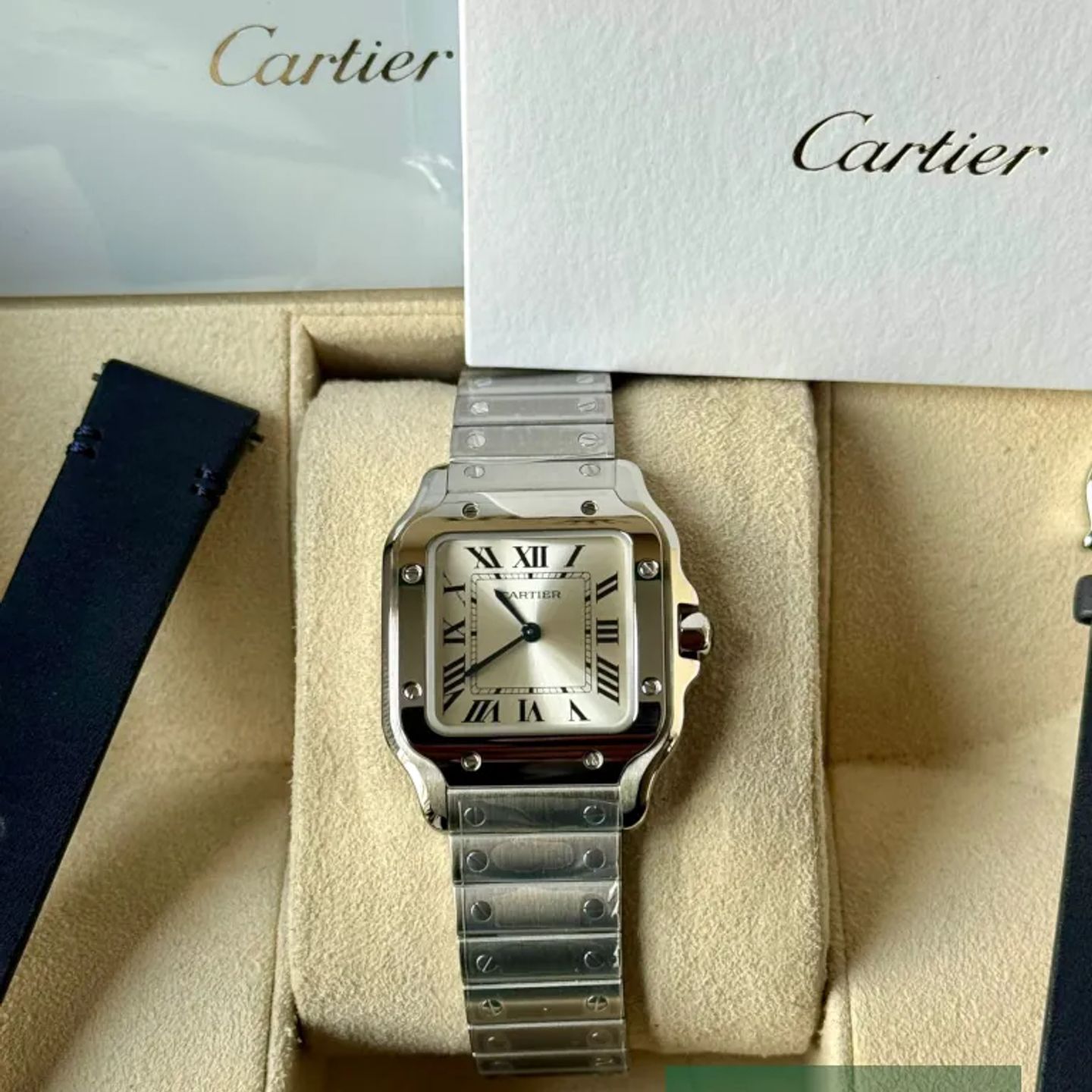 Cartier Santos Dumont WSSA0082 - (7/7)