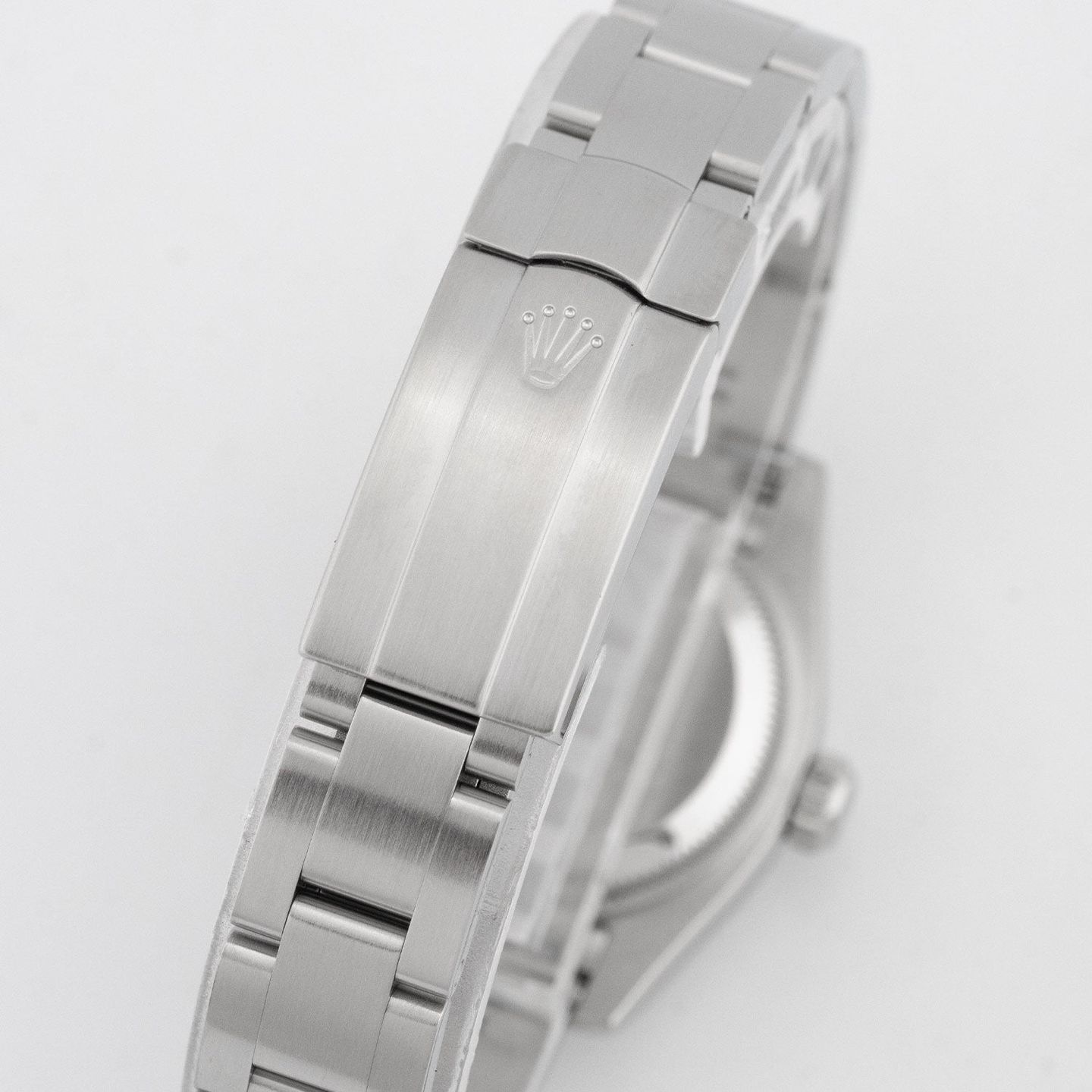 Rolex Oyster Perpetual 26 176200 (2017) - Zilver wijzerplaat 26mm Staal (4/5)