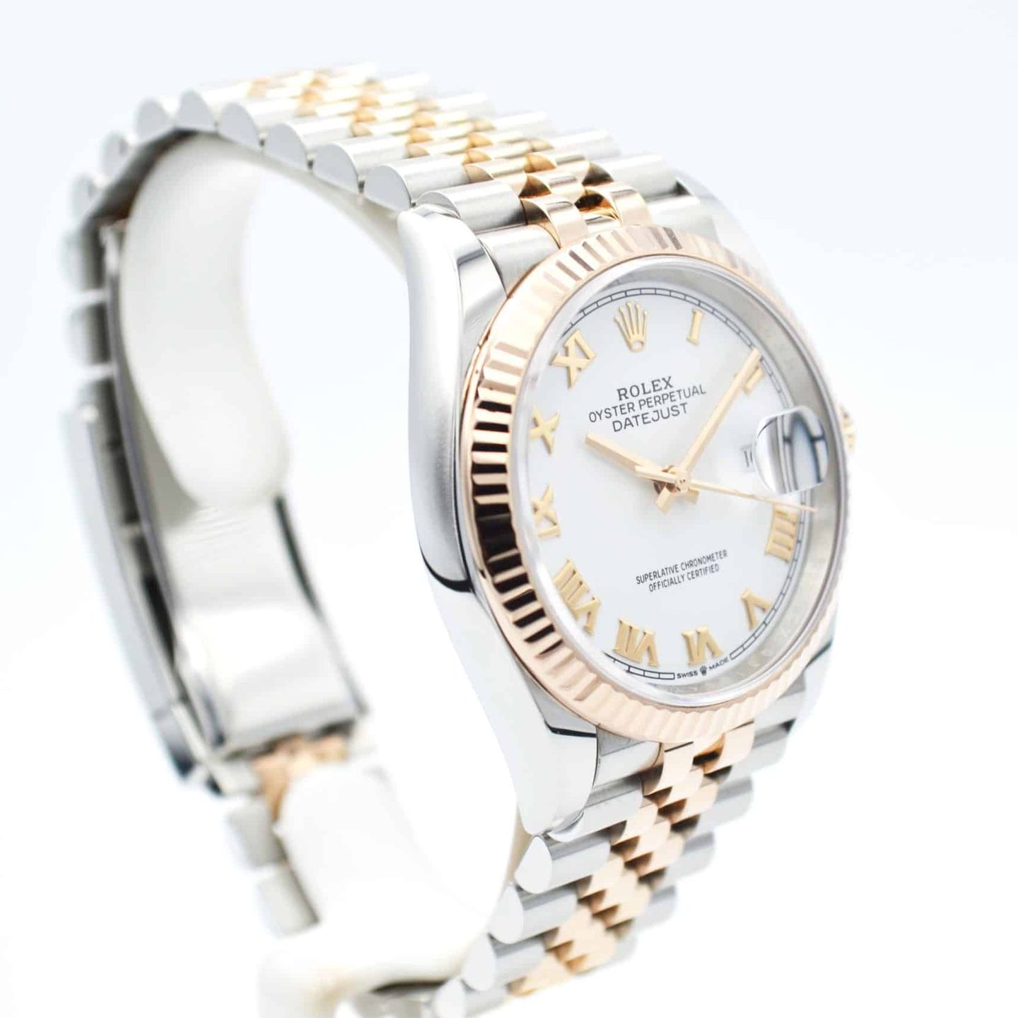 Rolex Datejust 36 126231 (2022) - 36mm Goud/Staal (6/7)