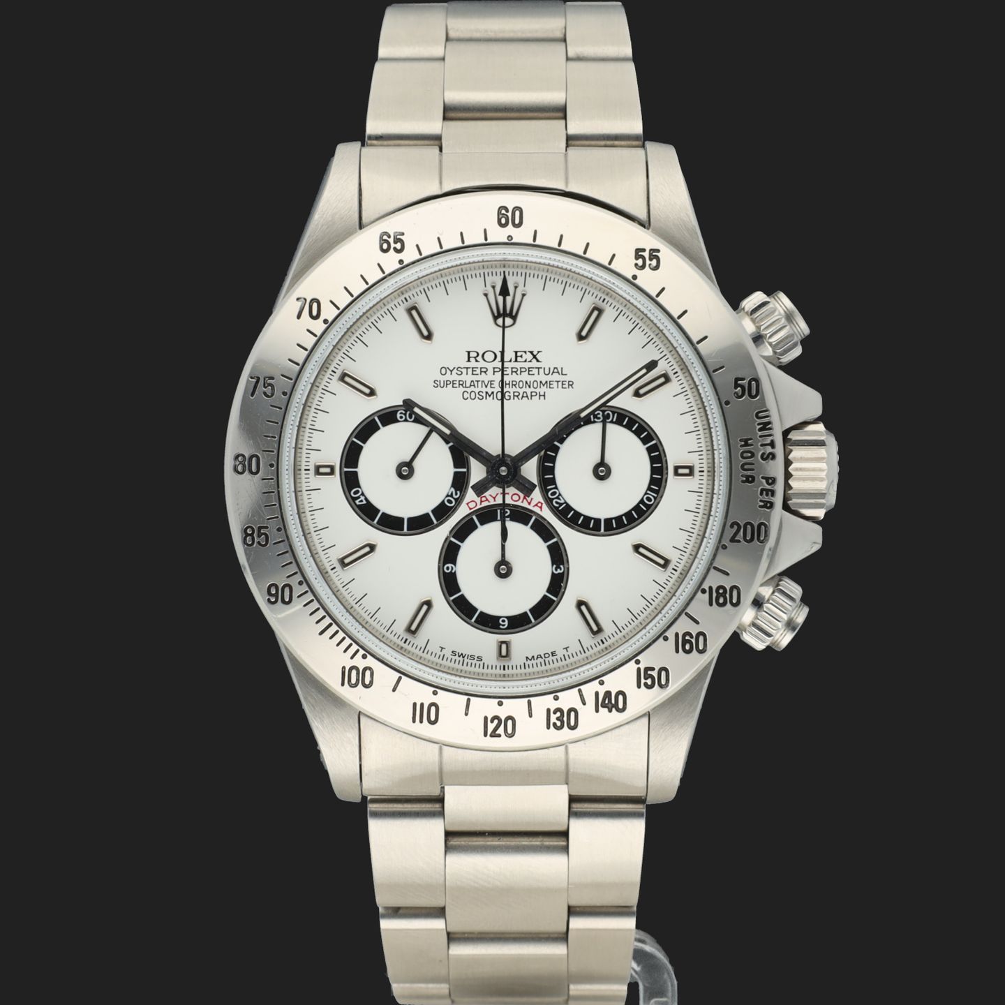 Rolex Daytona 16520 (1989) - White dial 40 mm Steel case (3/8)