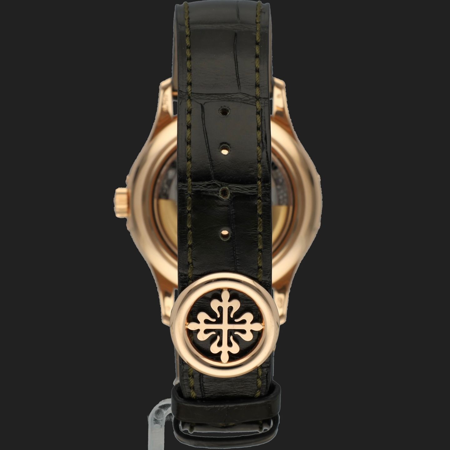 Patek Philippe Annual Calendar 5205R-011 (2022) - Groen wijzerplaat 40mm Roségoud (6/8)