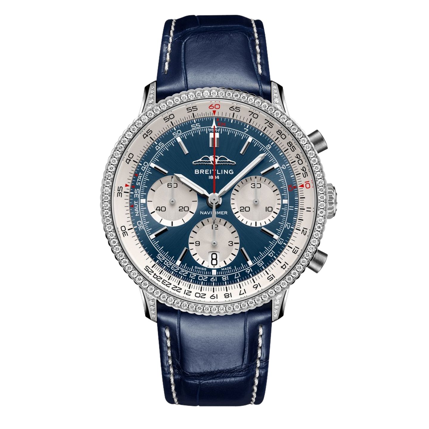 Breitling Navitimer 1 B01 Chronograph AB0139631C1P1 (2024) - Blue dial 41 mm Steel case (1/1)