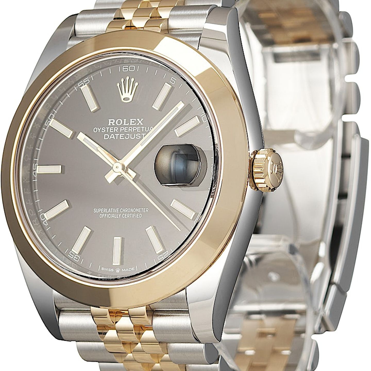 Rolex Datejust 41 126303 (2025) - 41 mm Gold/Steel case (3/5)