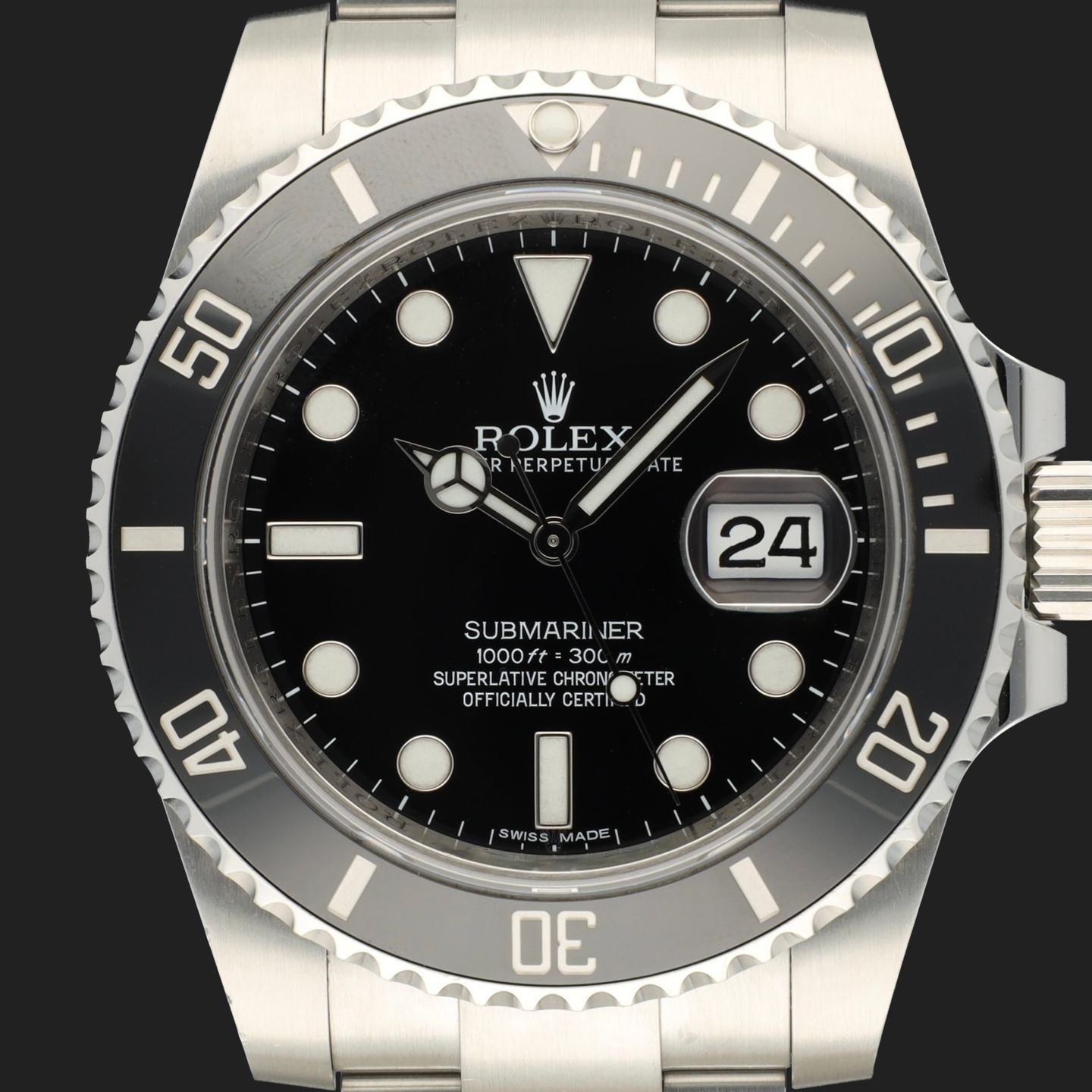 Rolex Submariner Date 116610LN (2014) - 40mm Staal (2/8)