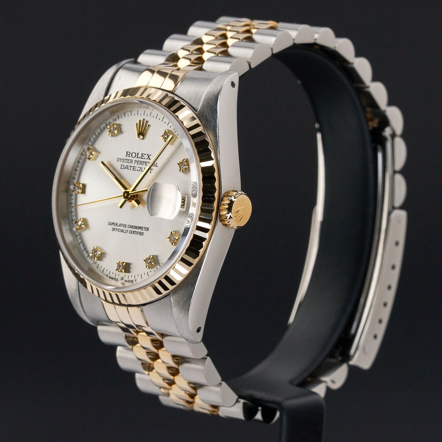 Rolex Datejust 36 16233 (1989) - 36mm Goud/Staal (4/8)