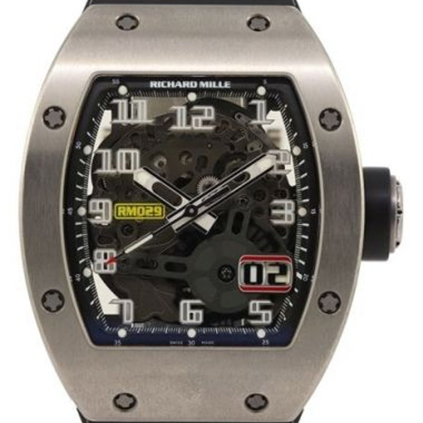 Richard Mille RM 029 RM029 (2018) - Transparant wijzerplaat 39mm Titanium (1/1)