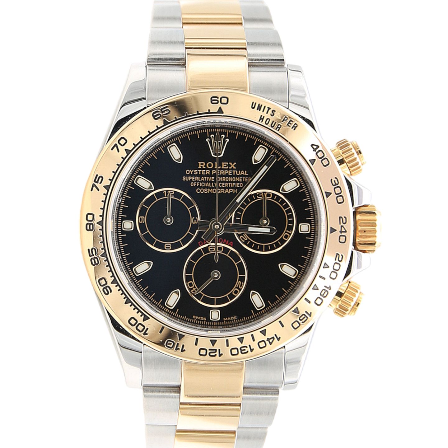 Rolex Daytona 116503 (Onbekend (willekeurig serienummer)) - 40mm Goud/Staal (3/8)