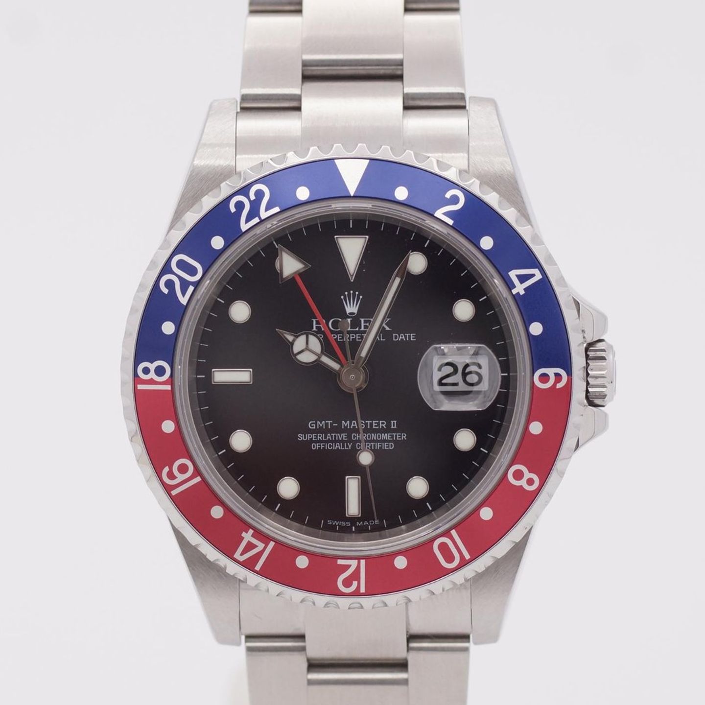 Rolex GMT-Master II 16710 (2007) - Zwart wijzerplaat 40mm Staal (2/8)