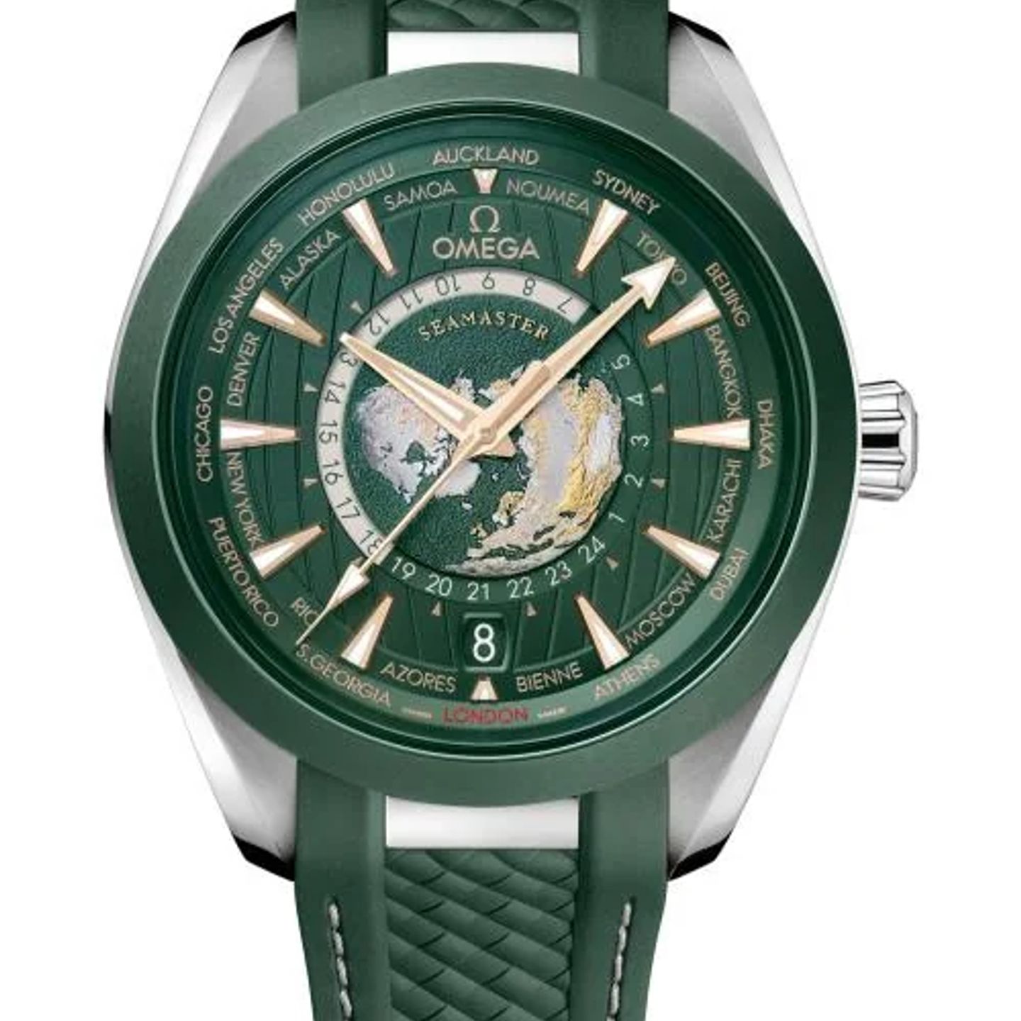 Omega Seamaster Aqua Terra 220.32.43.22.10.001 (2026) - Groen wijzerplaat 43mm Staal (1/1)