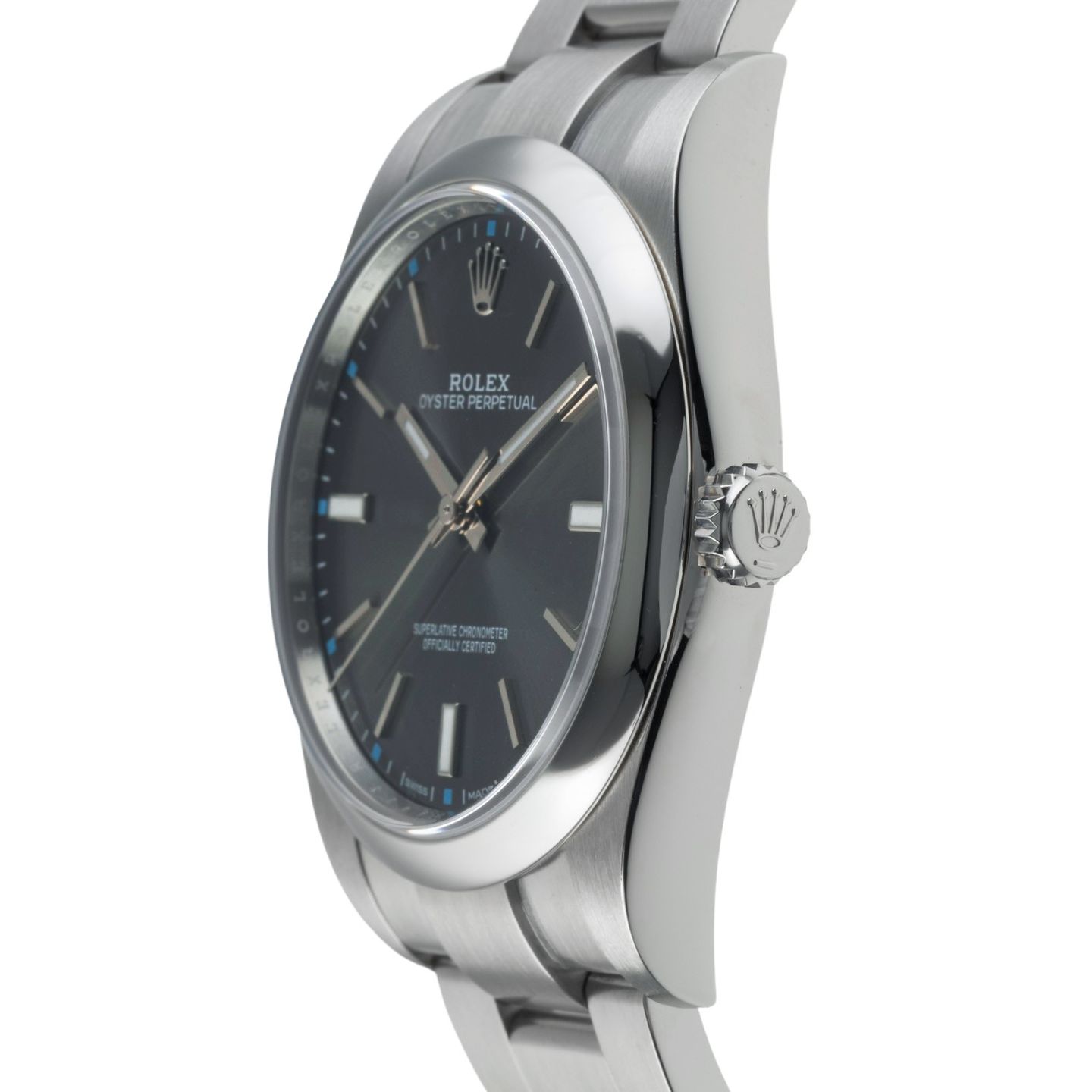Rolex Oyster Perpetual 39 114300 (2017) - 39mm Staal (6/8)