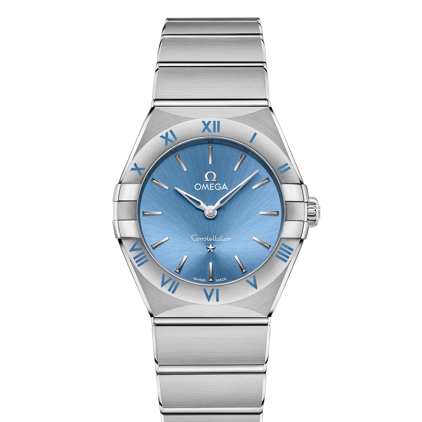 Omega Constellation Quartz 131.10.28.60.03.001 (2024) - Blauw wijzerplaat 28mm Staal (1/1)