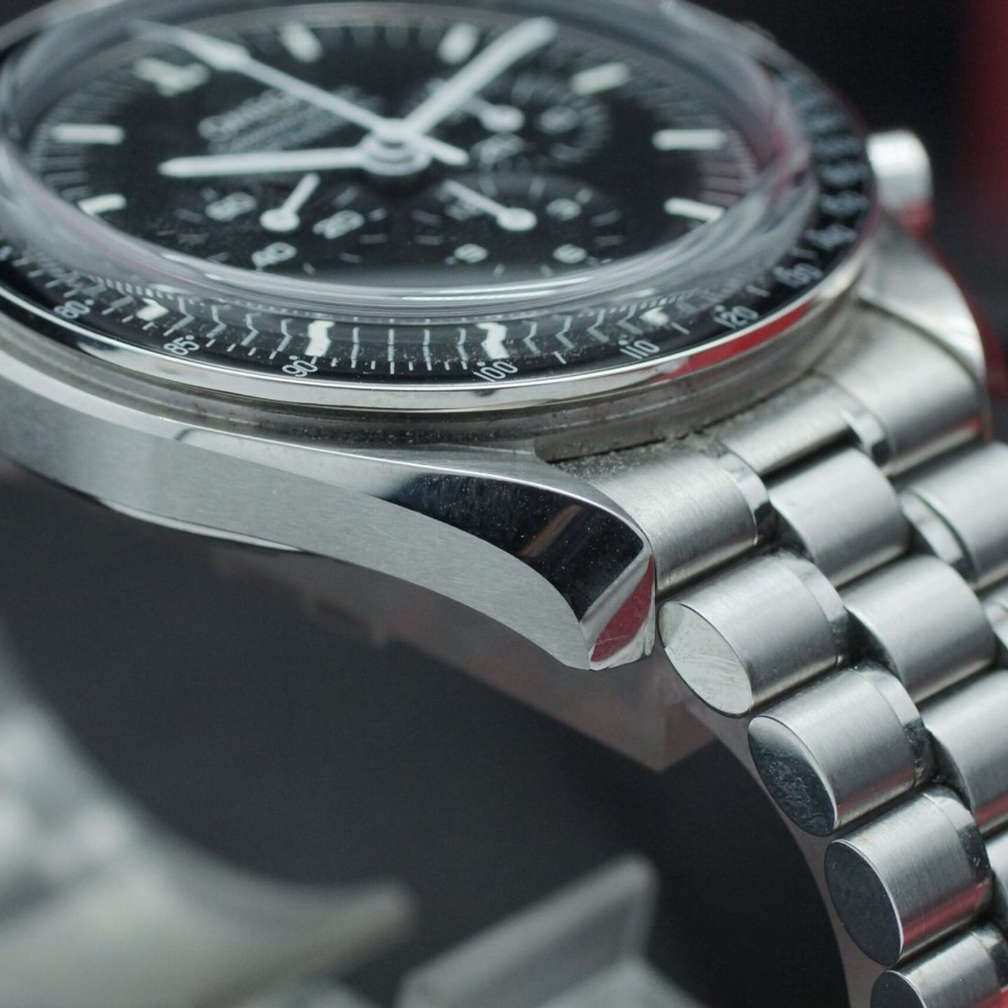 Omega Speedmaster Professional Moonwatch 310.30.42.50.01.002 (2022) - Black dial 42 mm Steel case (7/8)