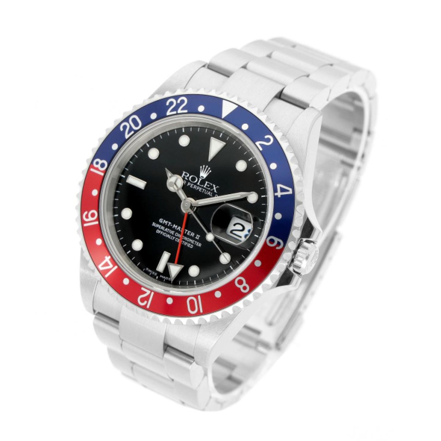 Rolex GMT-Master II 16710 (2005) - Zwart wijzerplaat 40mm Staal (2/5)