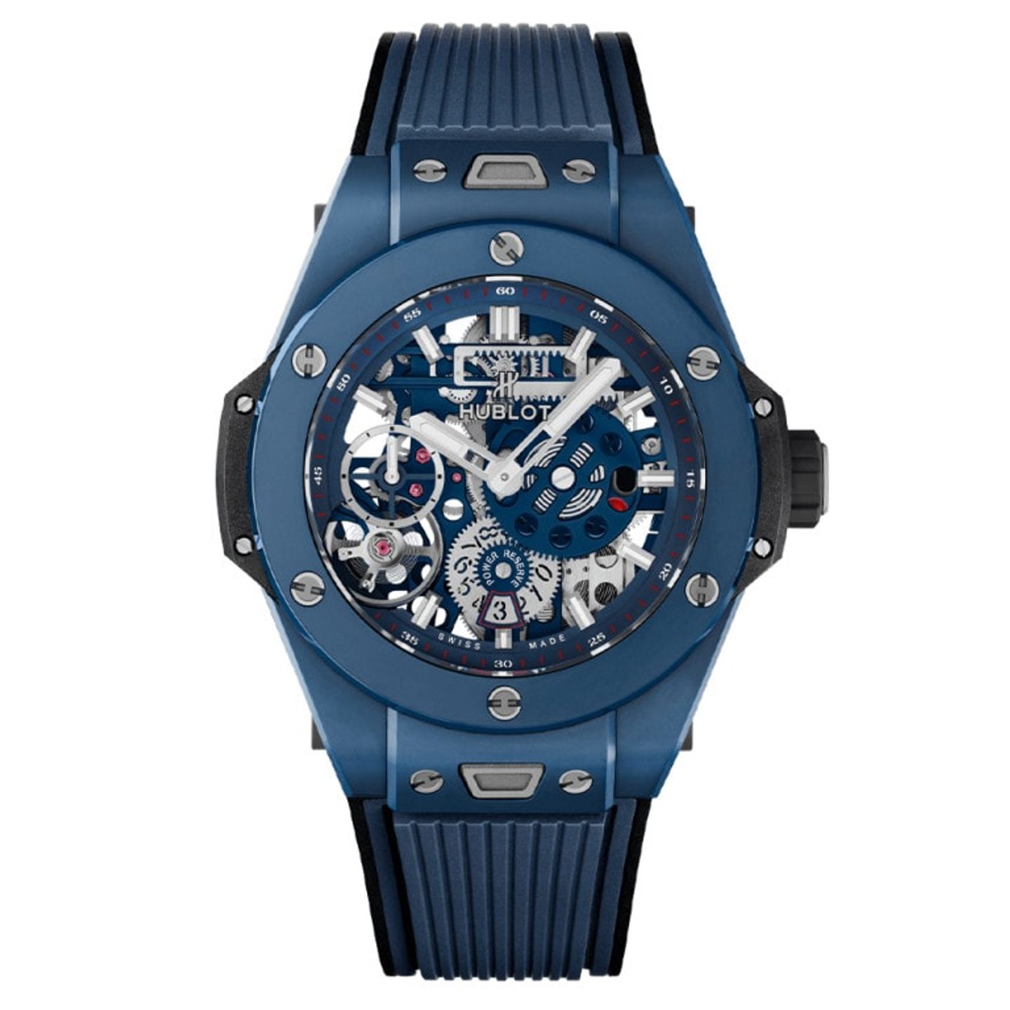 Hublot Big Bang Meca-10 414.EX.5123.RX (2025) - Blauw wijzerplaat 45mm Keramiek (1/1)