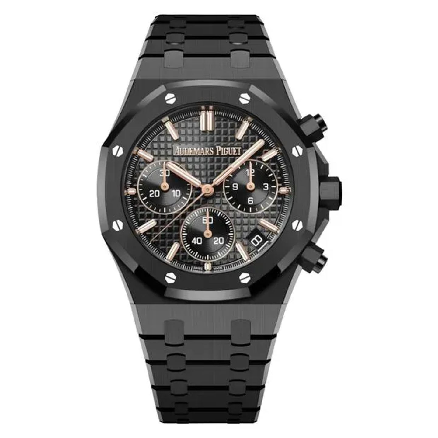 Audemars Piguet Royal Oak Chronograph 26240CE.OO.1225CE.02 (2025) - Black dial 41 mm Ceramic case (6/6)
