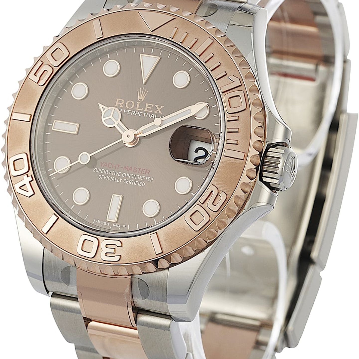 Rolex Yacht-Master 37 268621 (2025) - 37 mm Gold/Steel case (3/5)