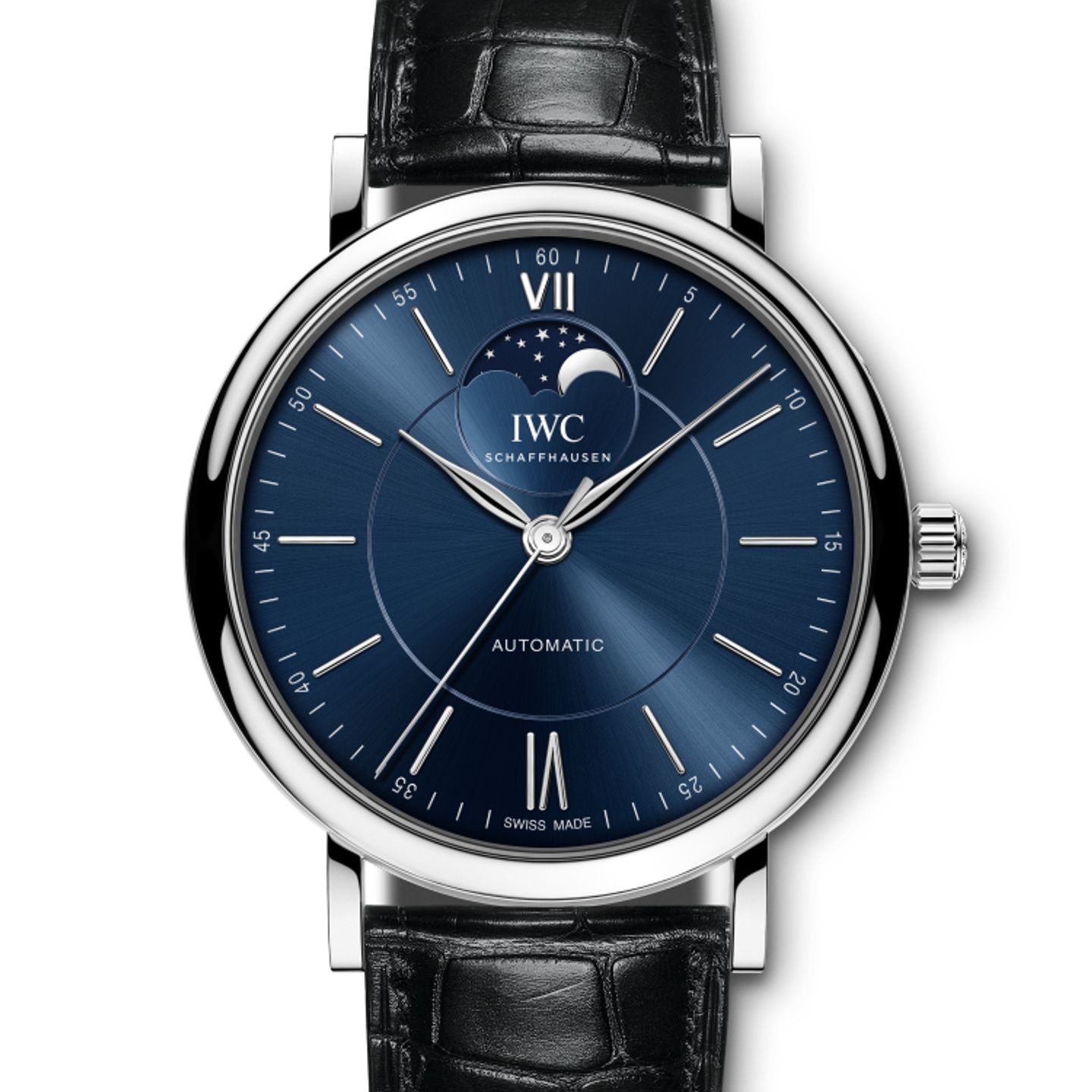 IWC Portofino Automatic IW459402 (2023) - Blauw wijzerplaat 40mm Staal (1/1)