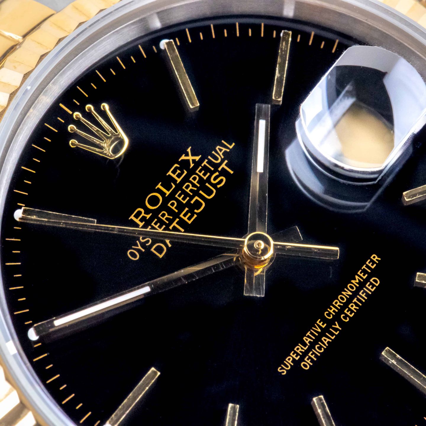 Rolex Datejust 36 16233 (1991) - 36mm Goud/Staal (2/8)